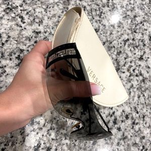 Authentic Versace sunglasses with case